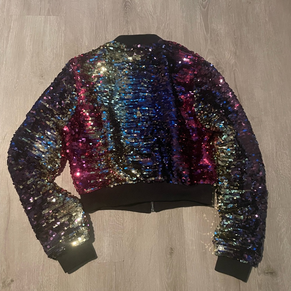 Multicolored Sequin Jacket